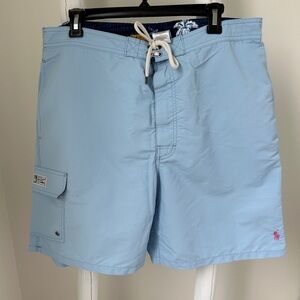 Polo Ralph Lauren Light Blue Swim Trunks SZ XXL